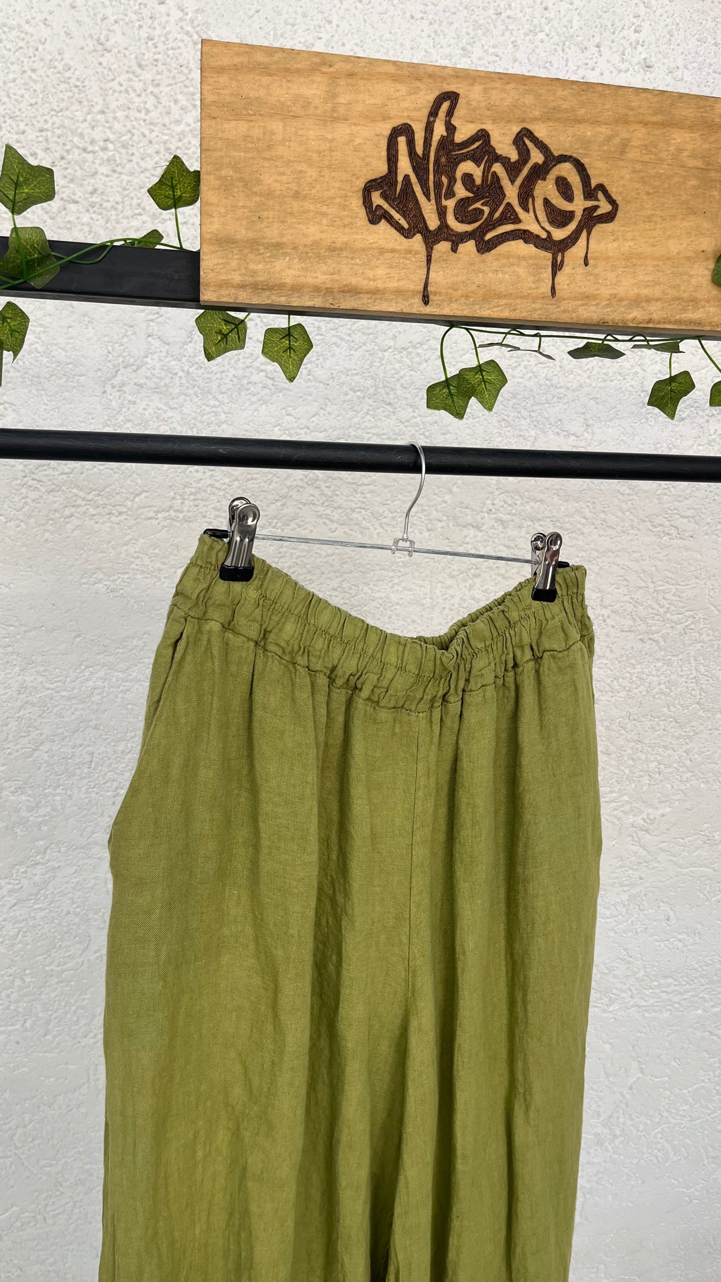 🌿 Pantalón Verde Aurora