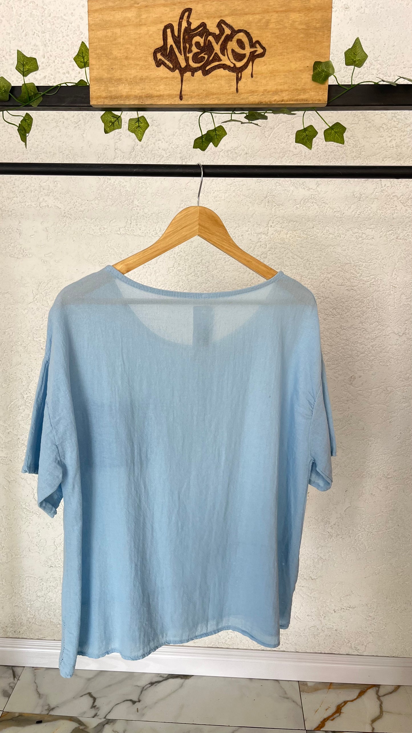 Blusa Bordada “Brisa Nexo”
