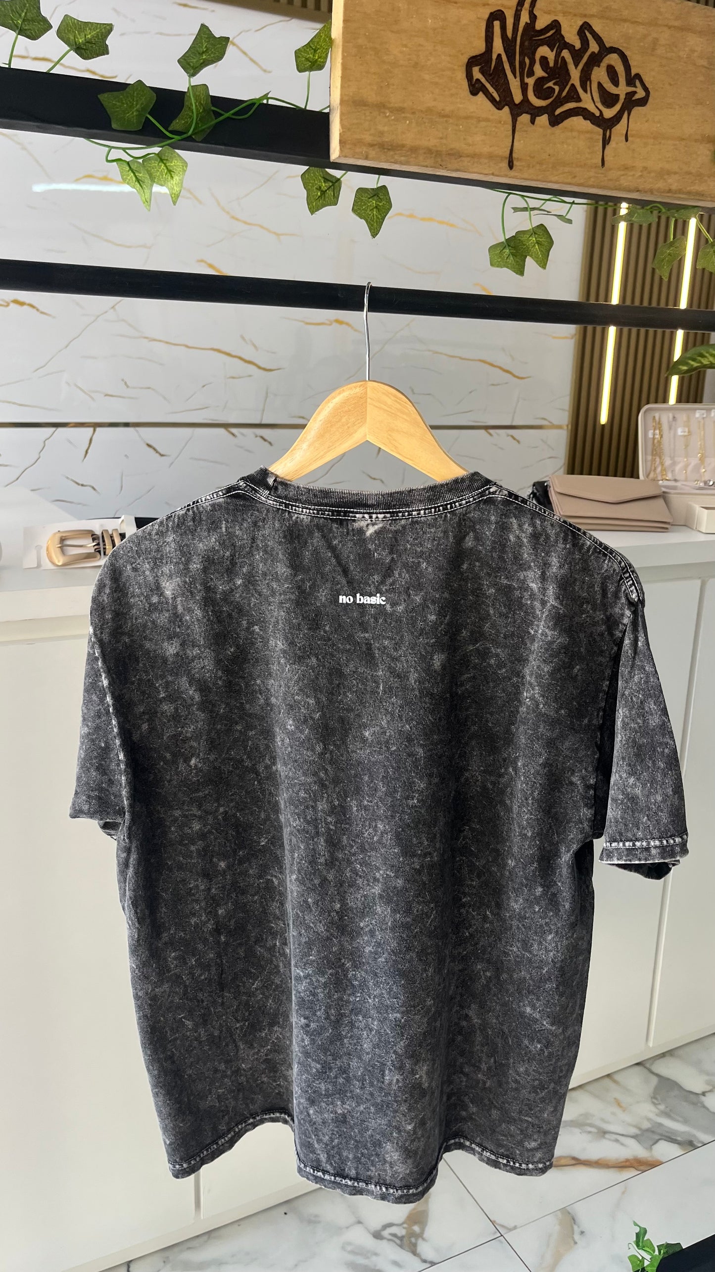 Remera Washed Rebel