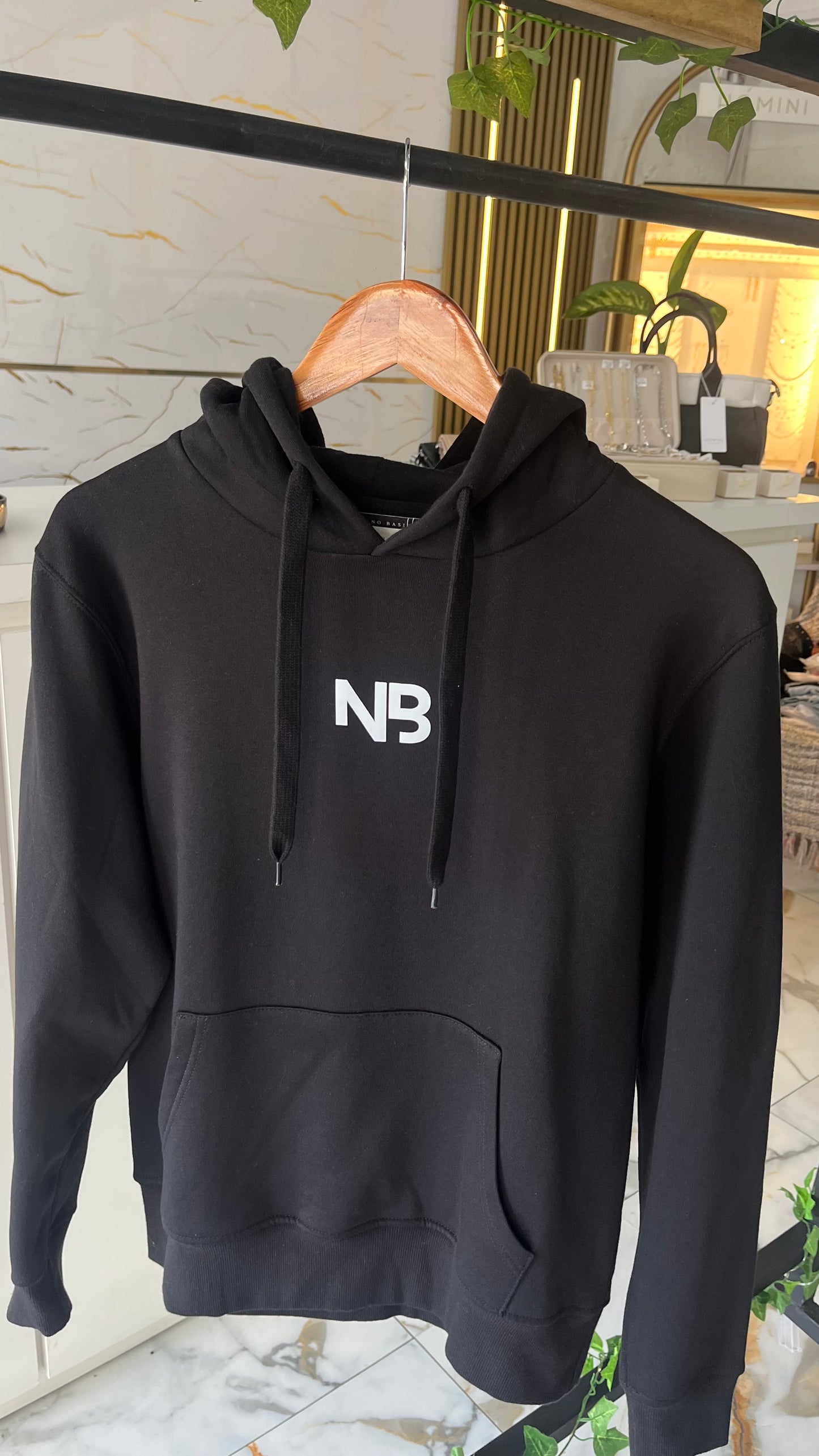 🖤 Buzo Hoodie Urbano Core Black