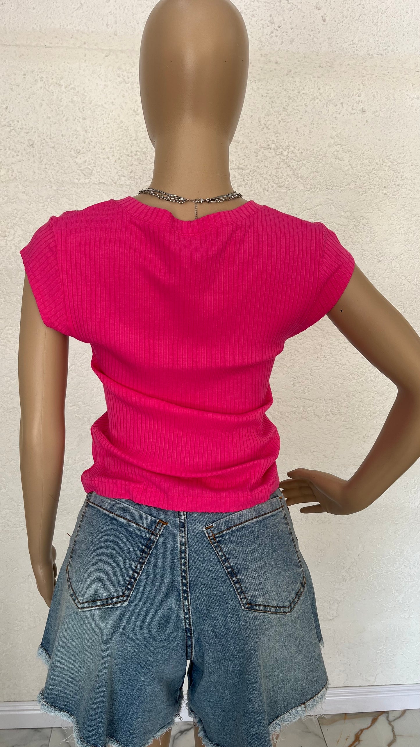 💗 Remera Morley “Fuchsia Fit”