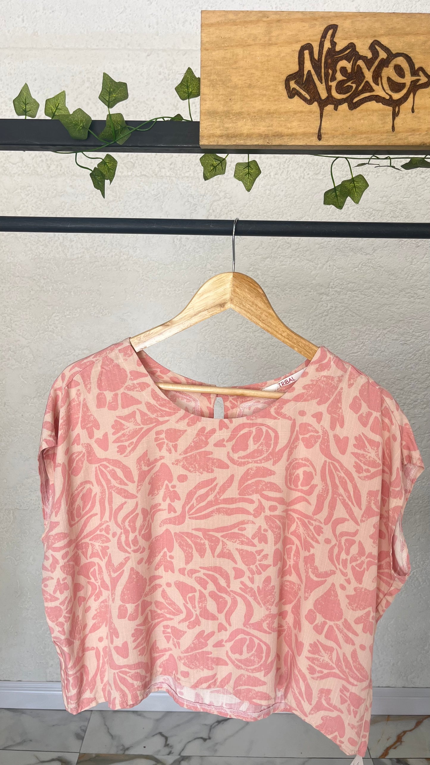 🌿 Blusa Brisa Botánica – Edición Dual