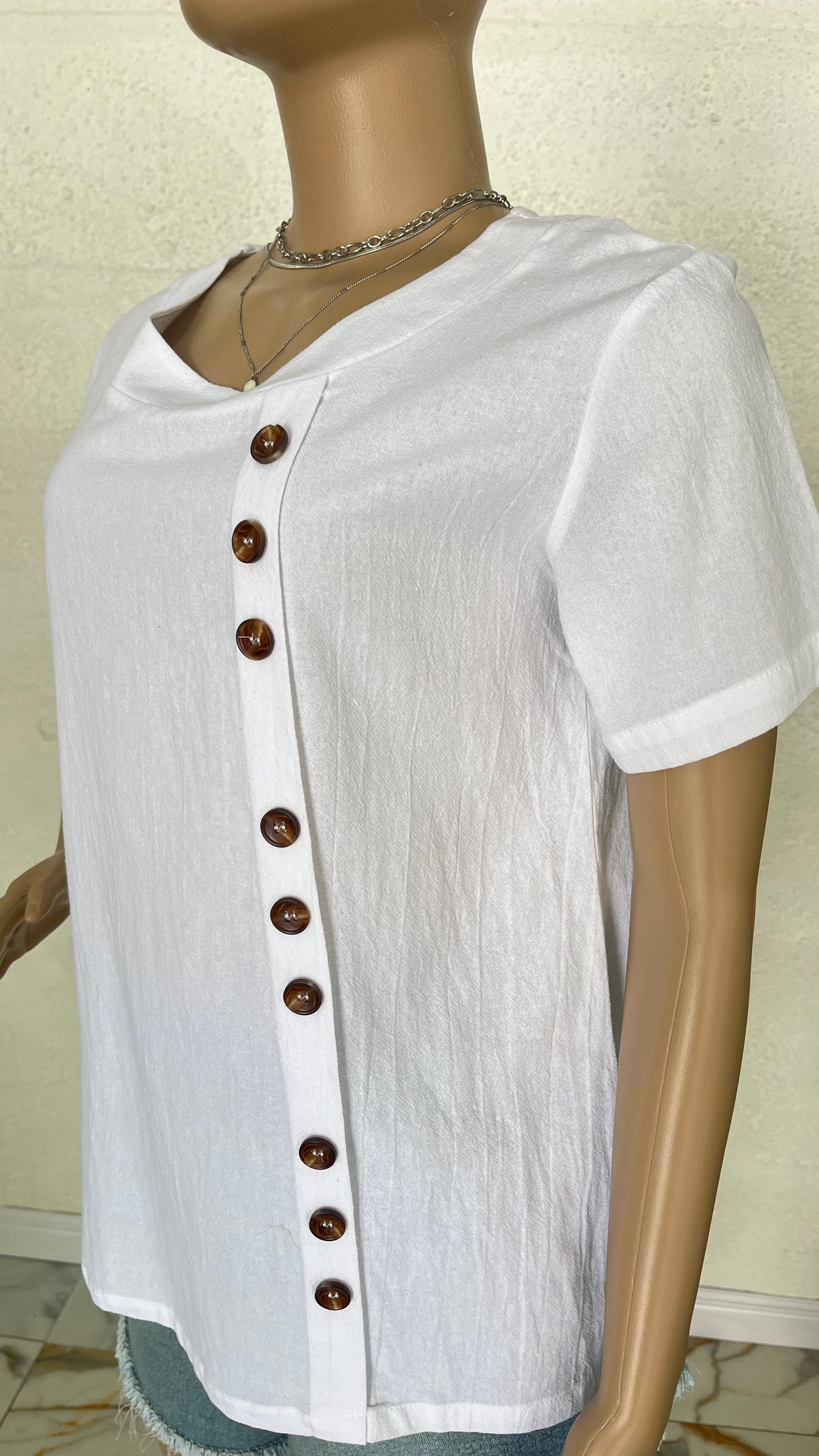 Blusa Lúmina Botón