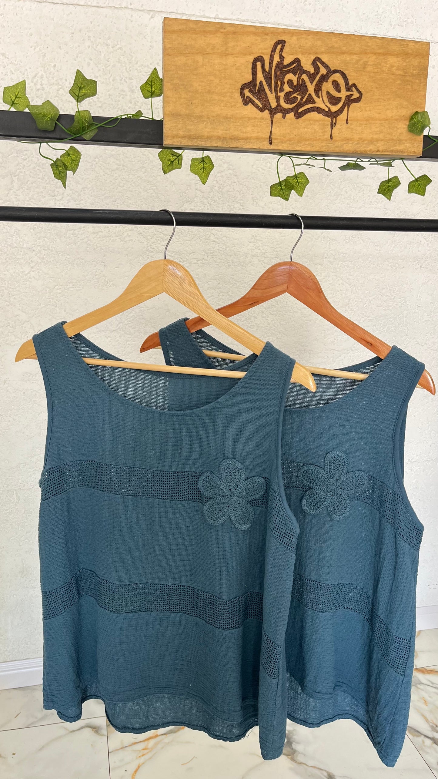 Musculosa Cotton Bloom
