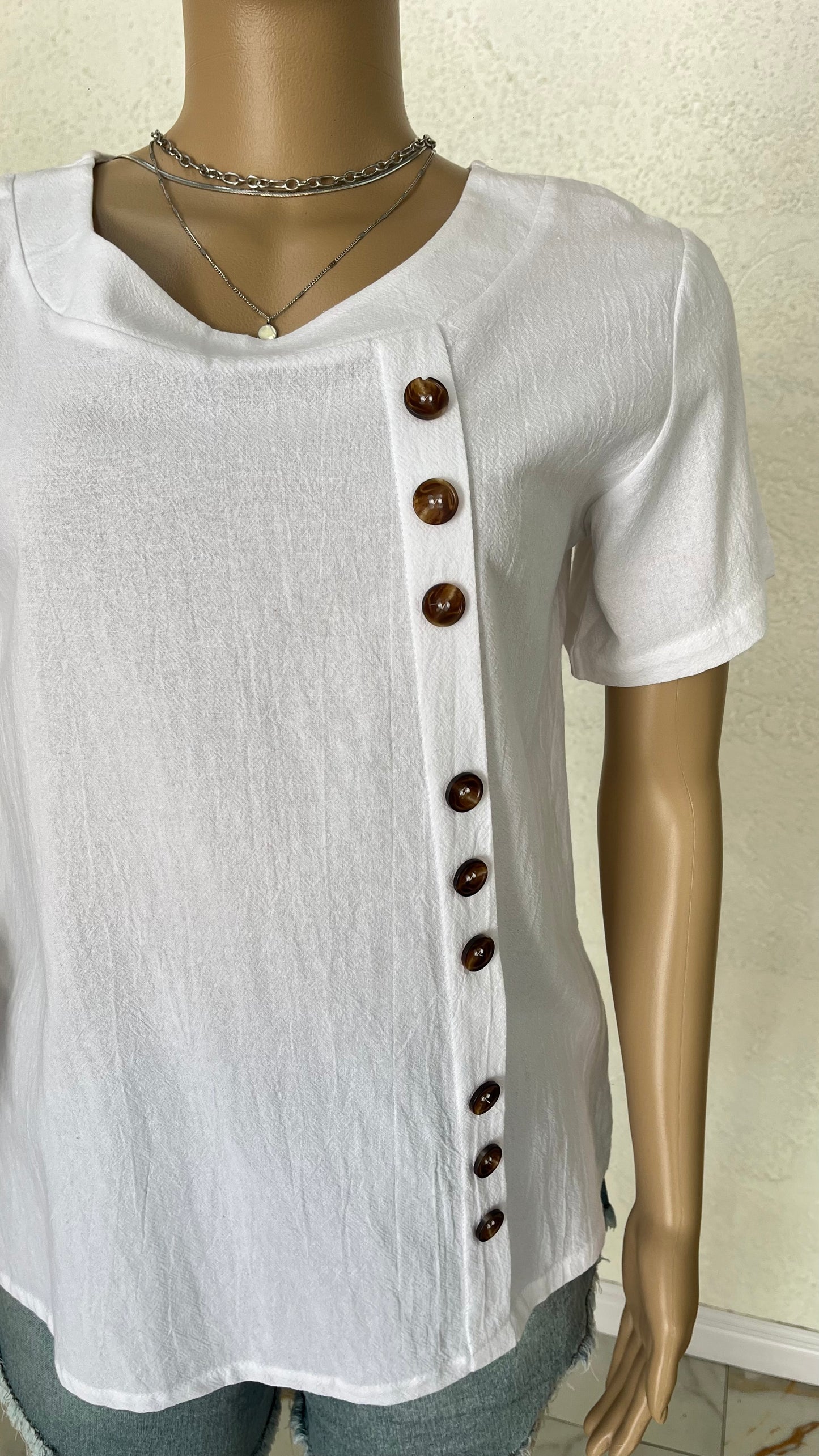 Blusa Lúmina Botón