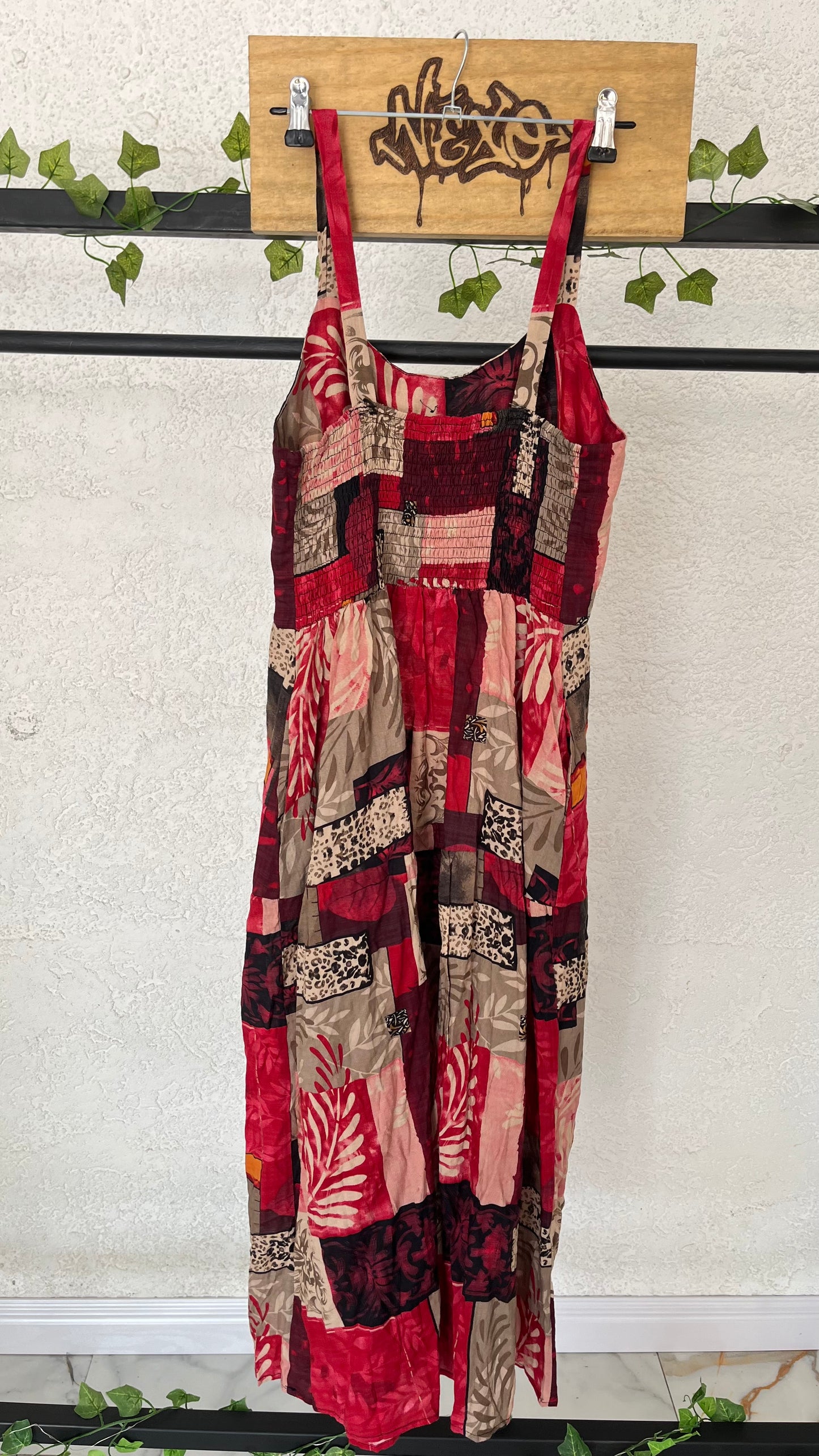 Vestido “Fuego Patch”