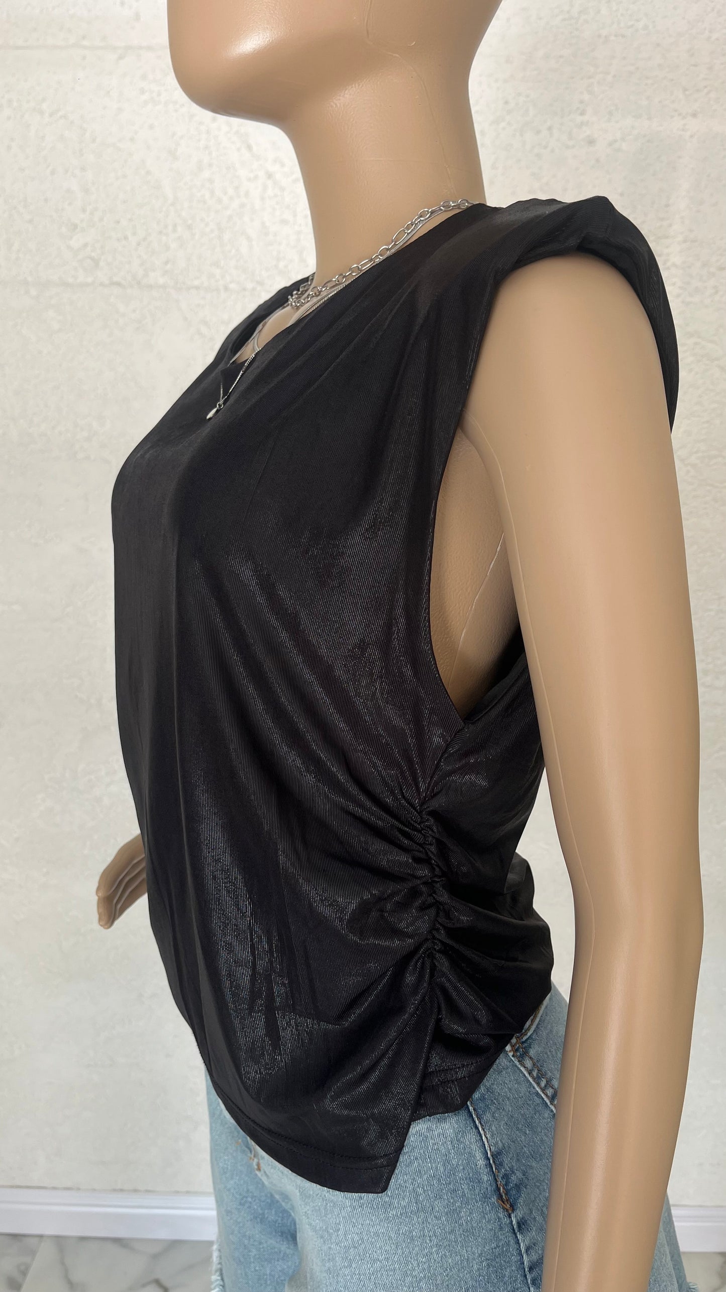 Musculosa “Black Flow”