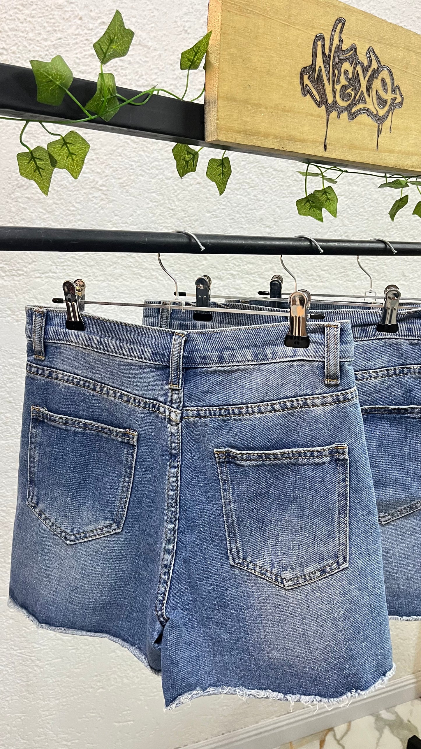 💙 Short Pollera Denim Icon