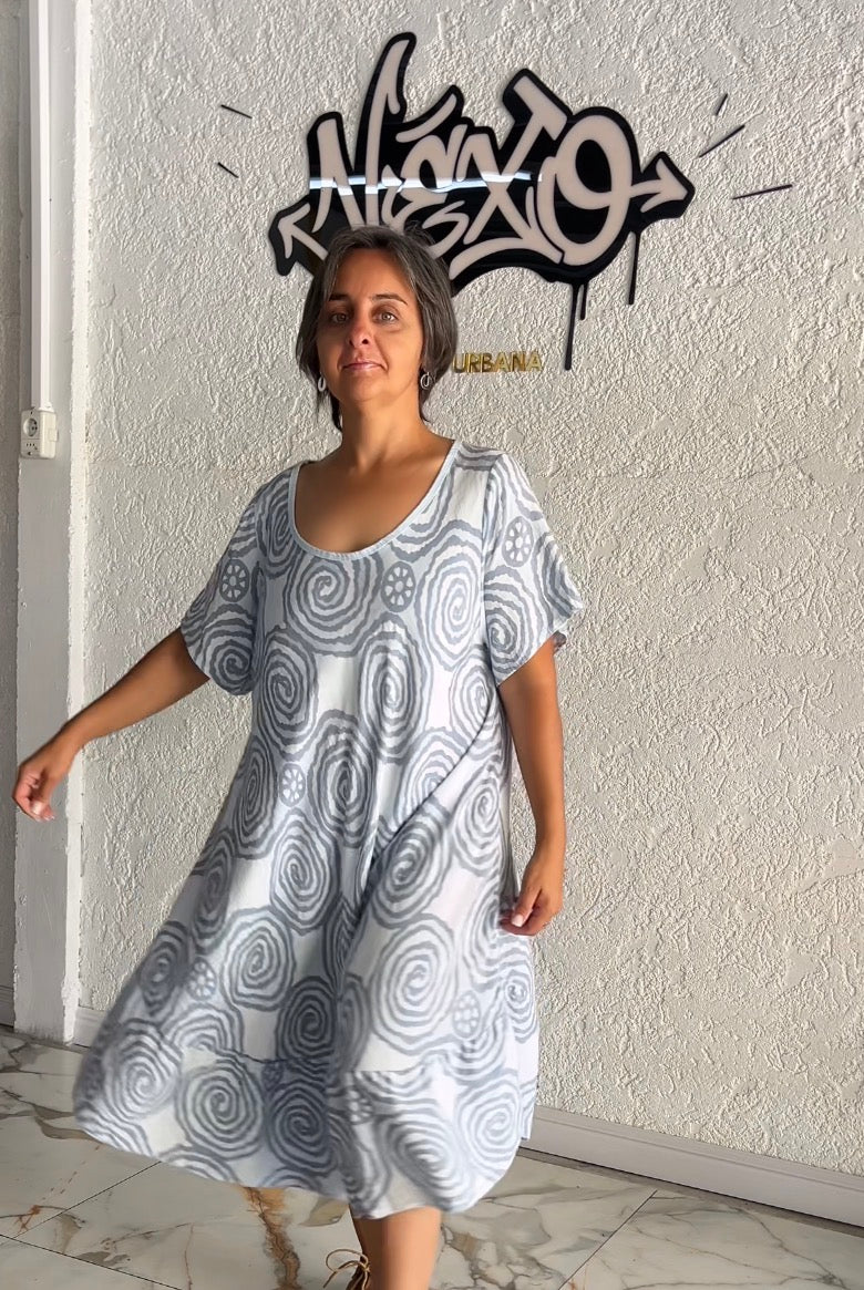 Vestido italiano Spirale