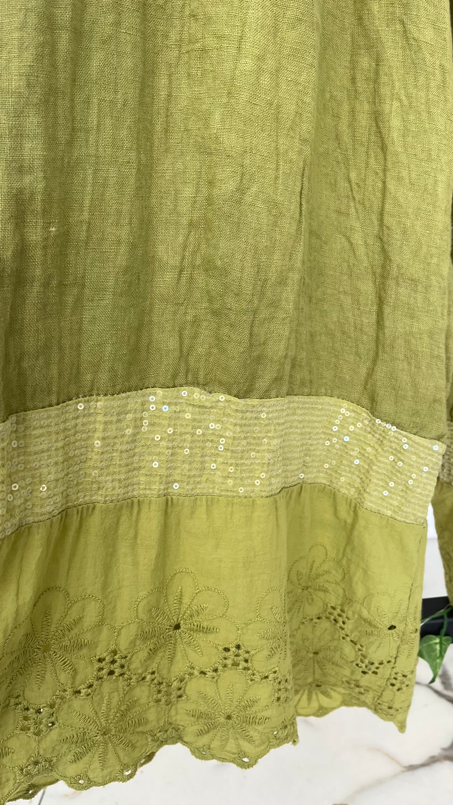 🌿 Pantalón Verde Aurora