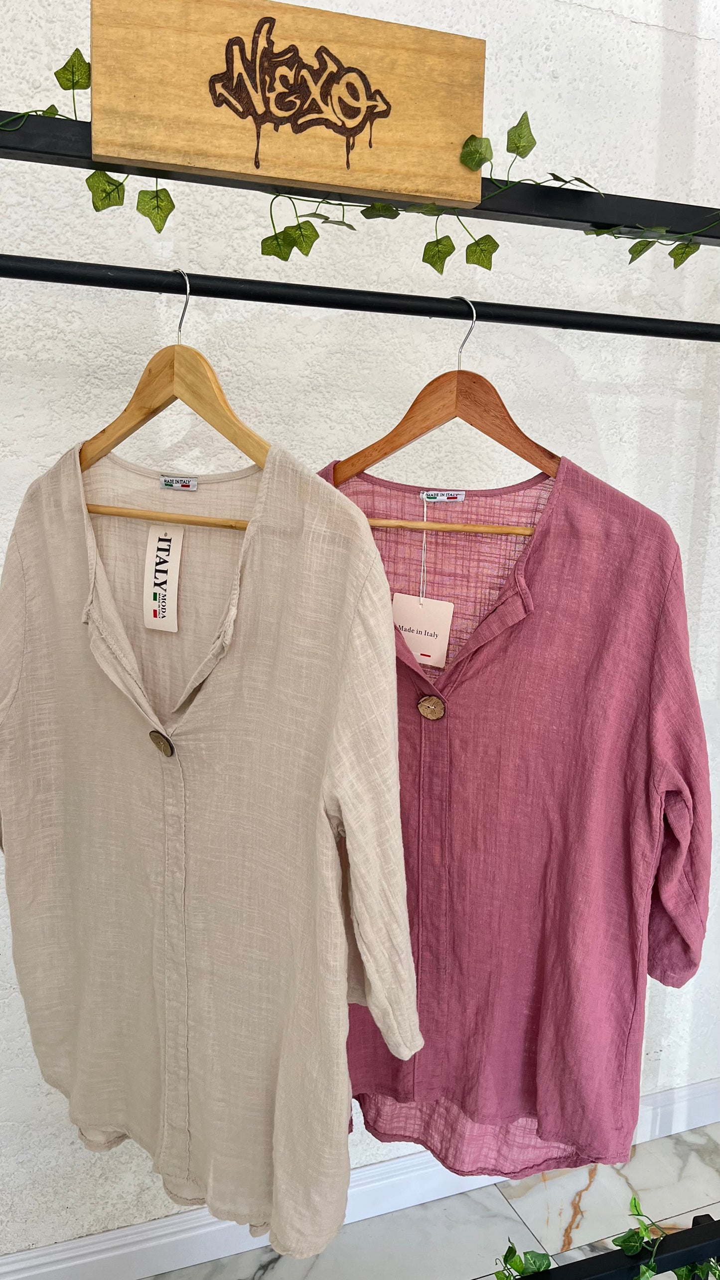 🤍 Camisa “Lino Vita”
