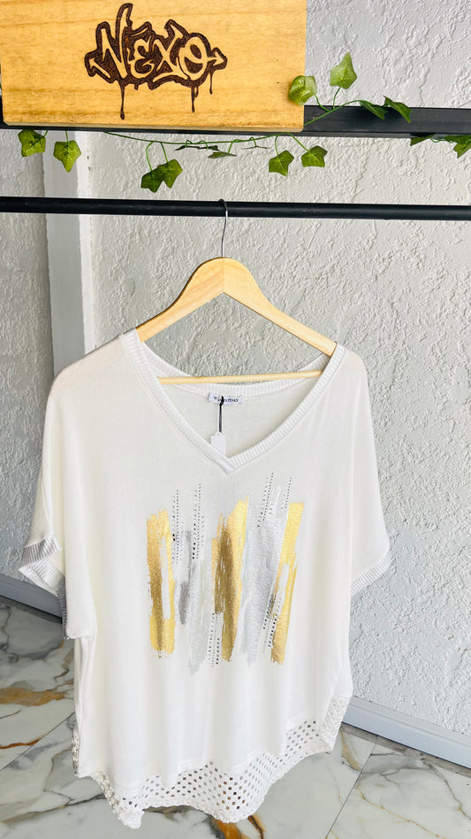 Blusa Italiana “Sofía Chic”