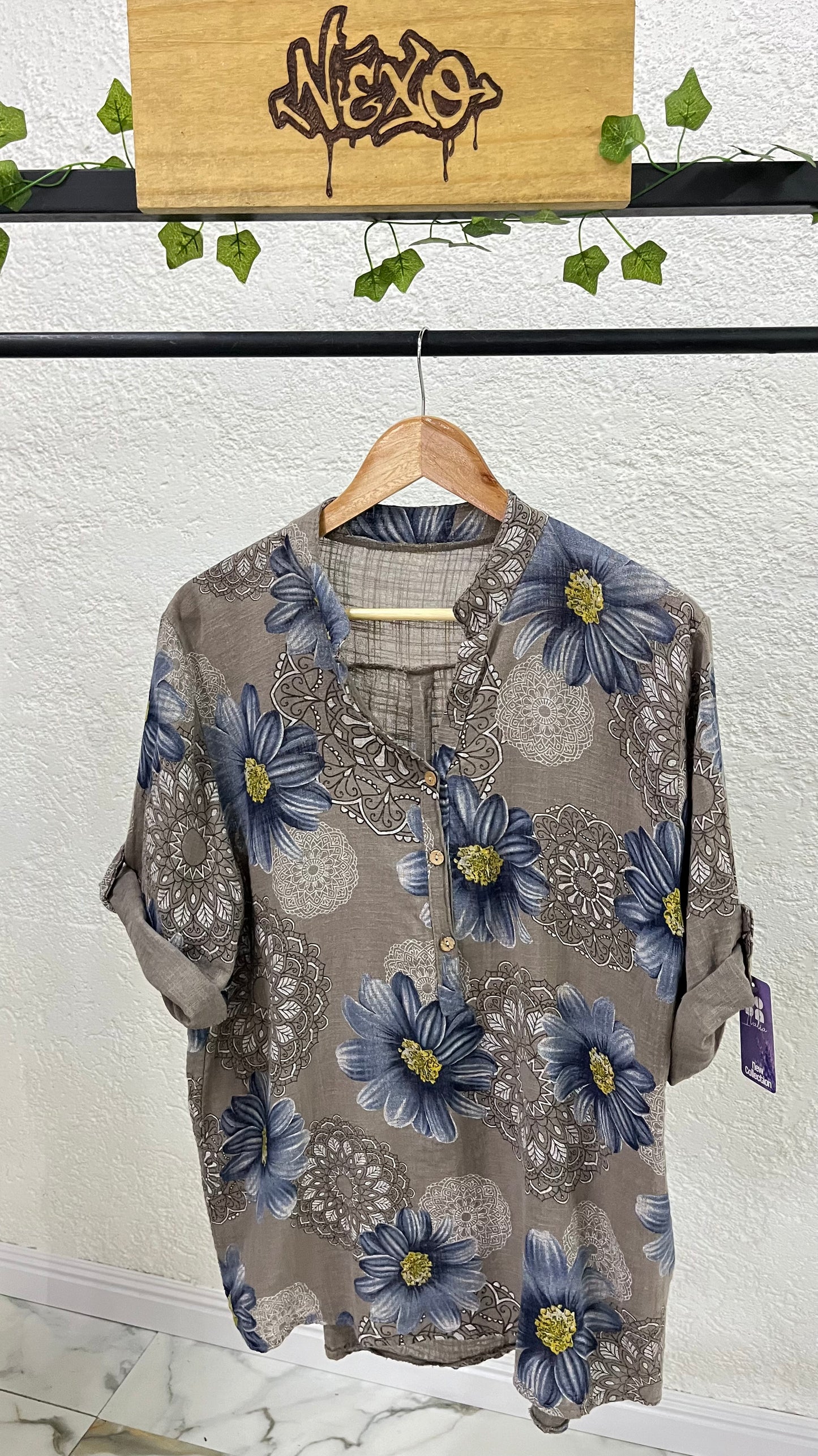 🌼 Camisa FLORA MANDALA