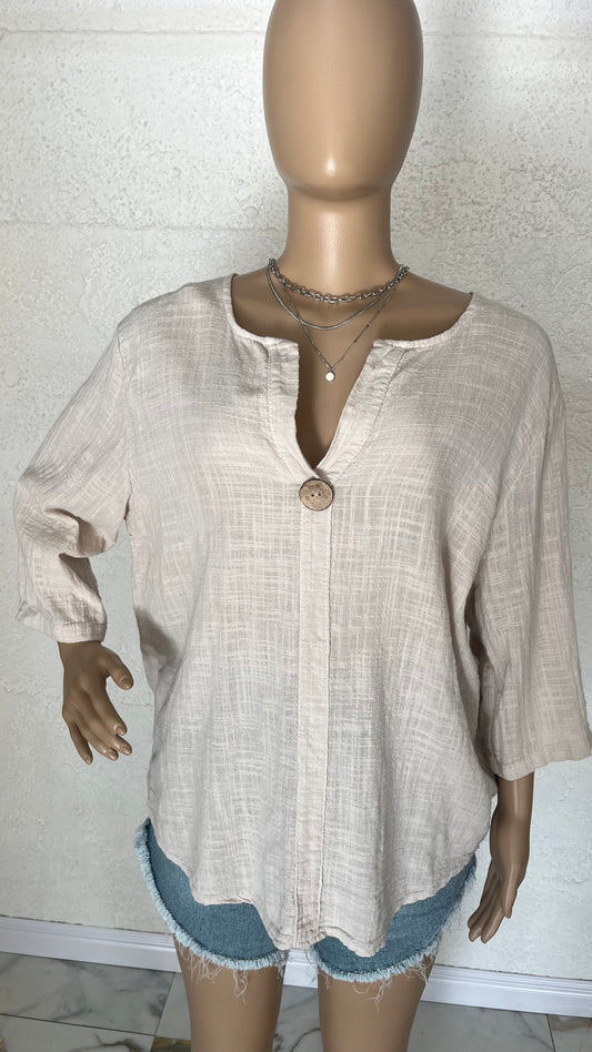 Blusa algodón Soft NATURA