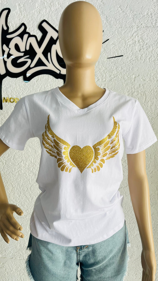 Remera “Golden Heart” Nexo