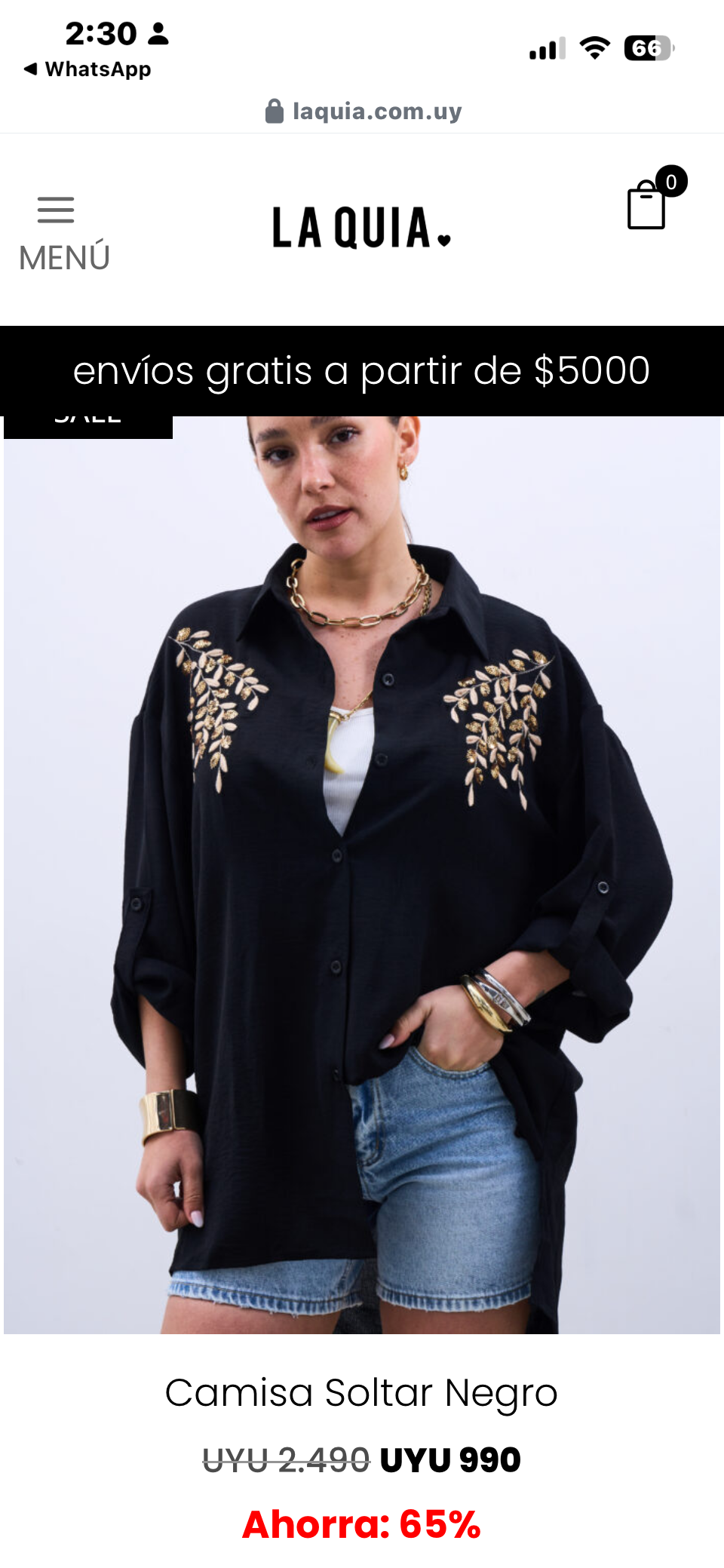 Camisa SOLTAR