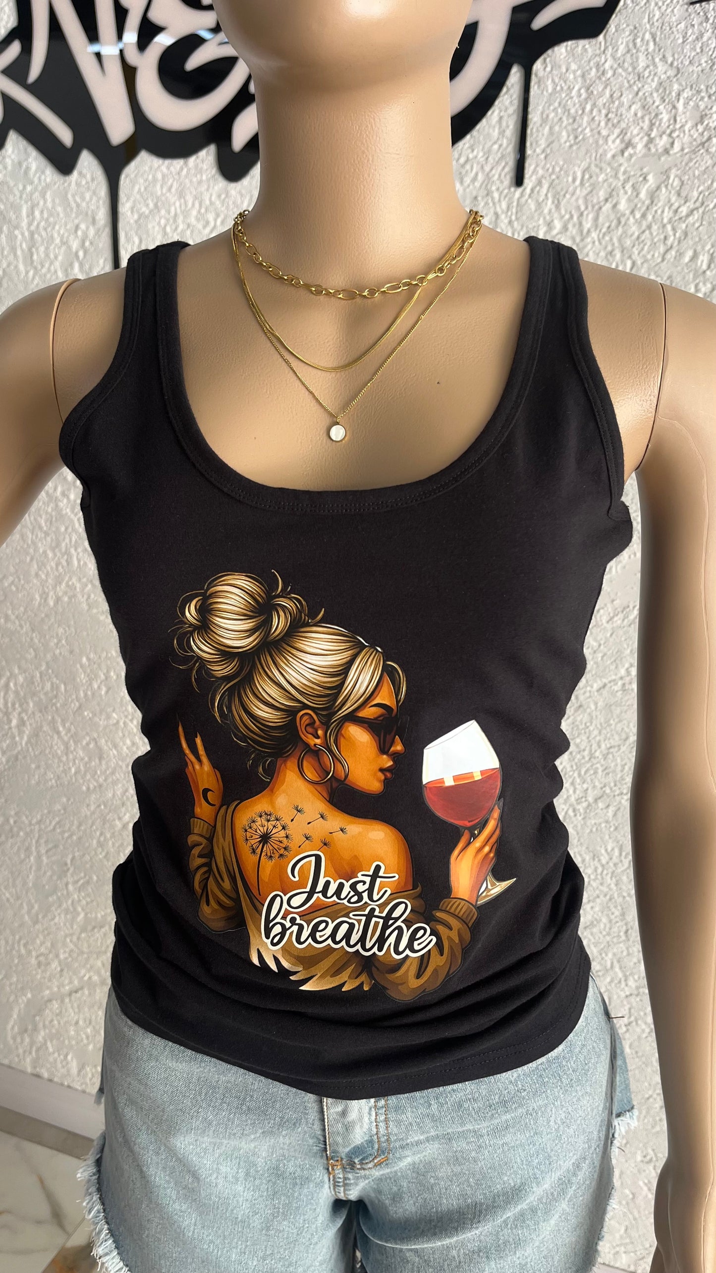 Musculosa “Just Breathe” Nexo