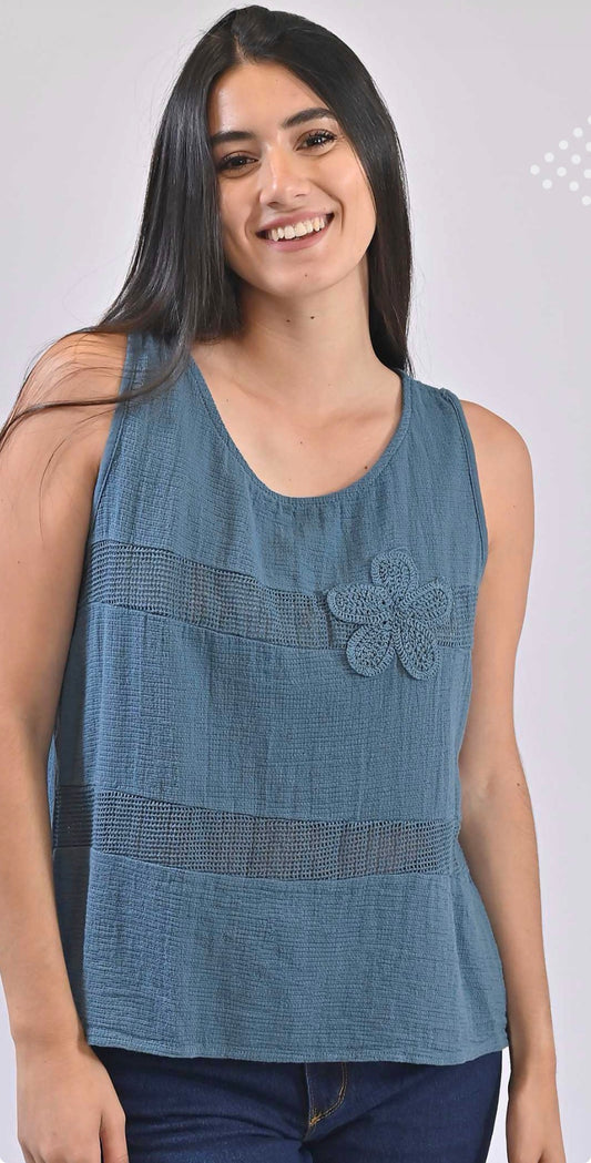 Musculosa Cotton Bloom