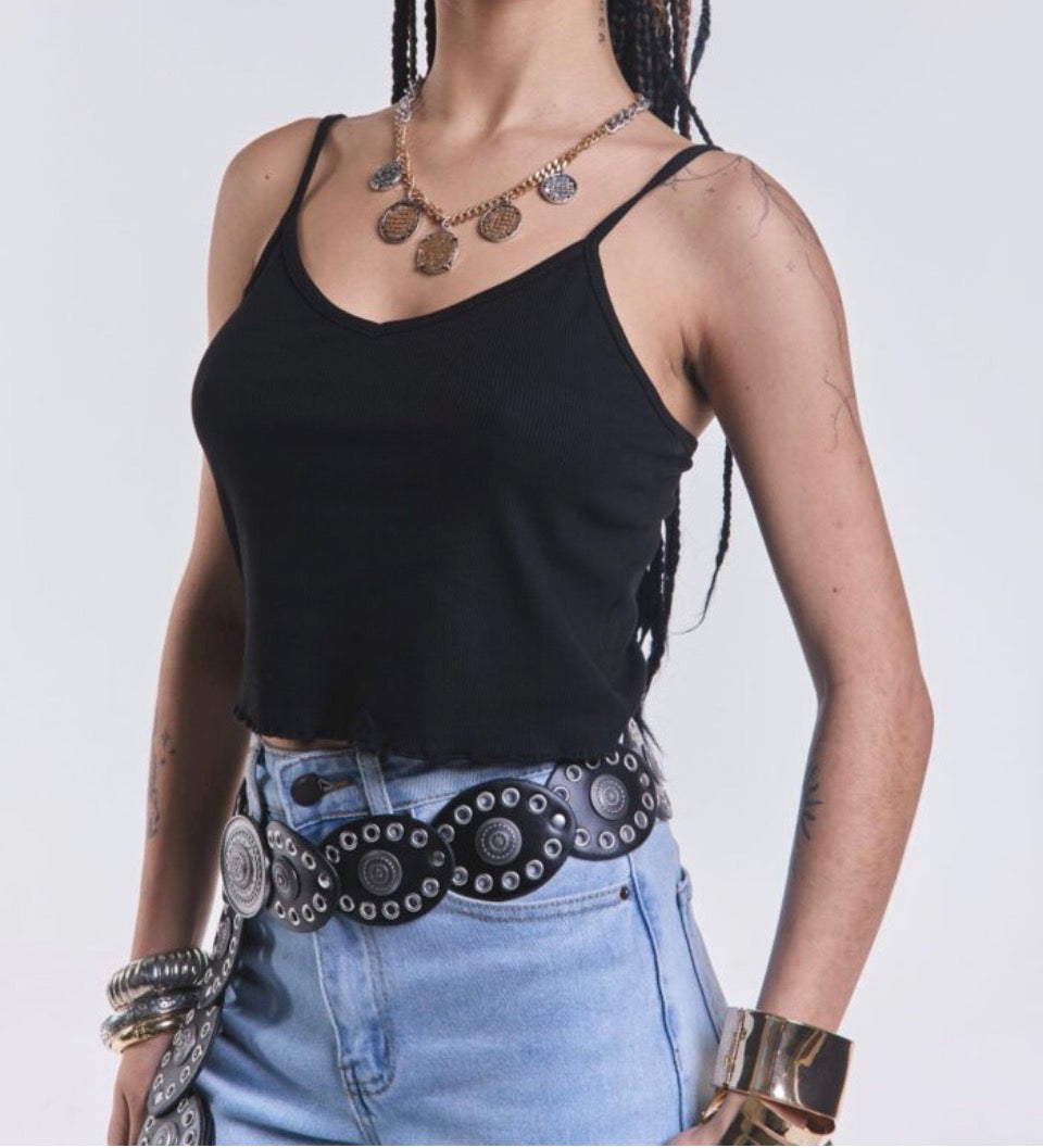 Musculosa corta en morley