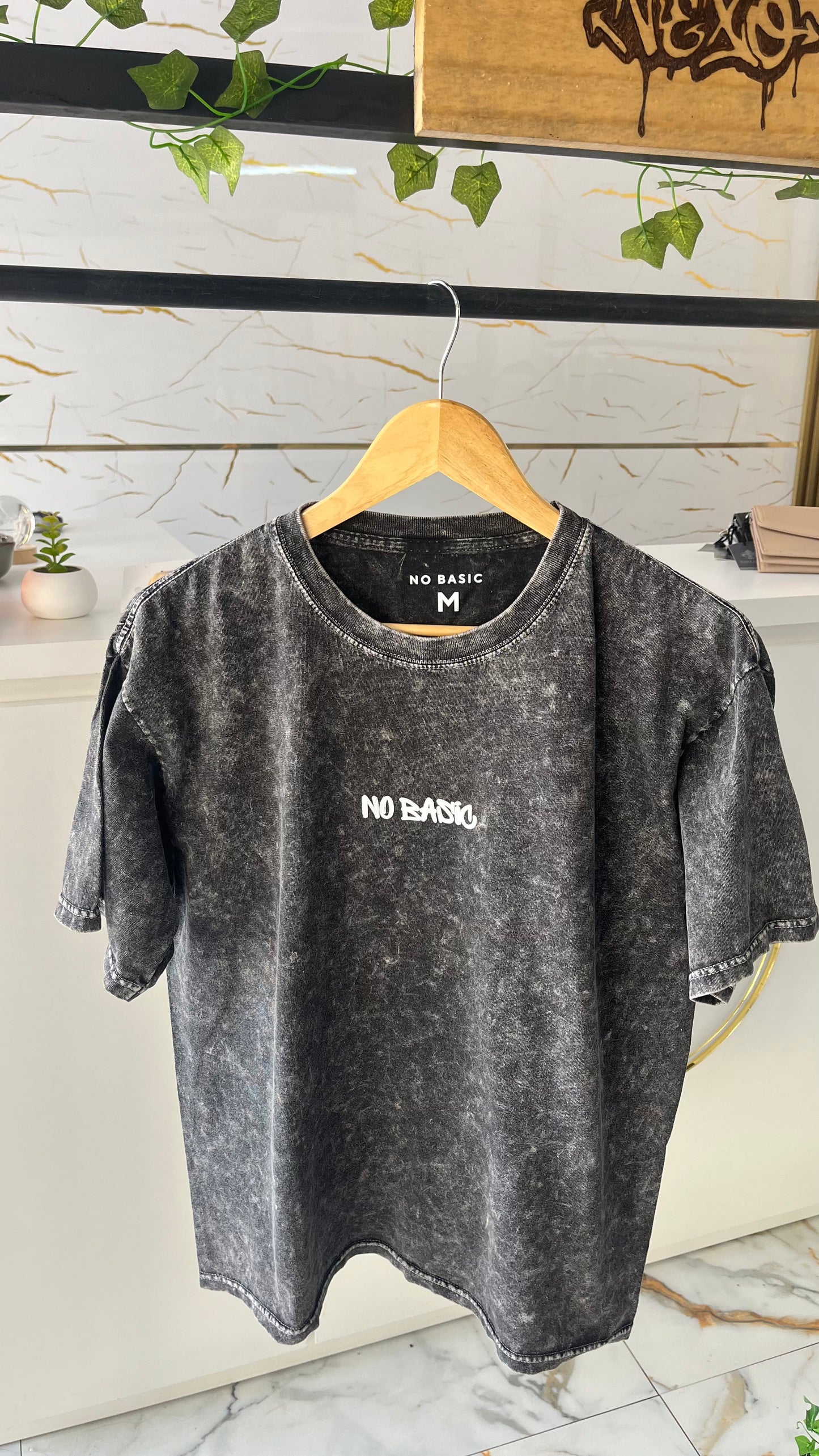 Remera Washed Rebel