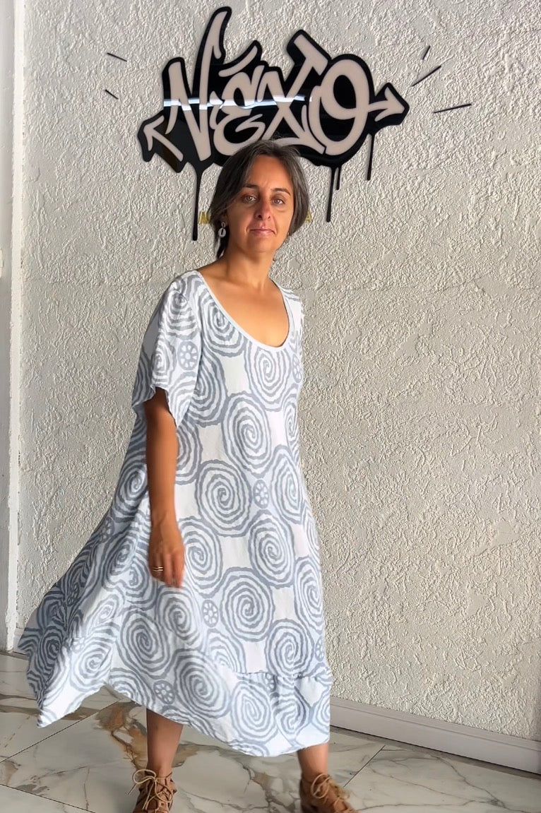 Vestido italiano Spirale