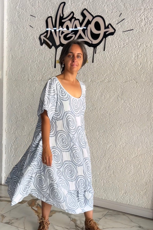 Vestido italiano Spirale