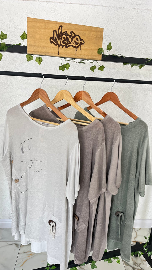 ✨ Blusón “Lino Privé”