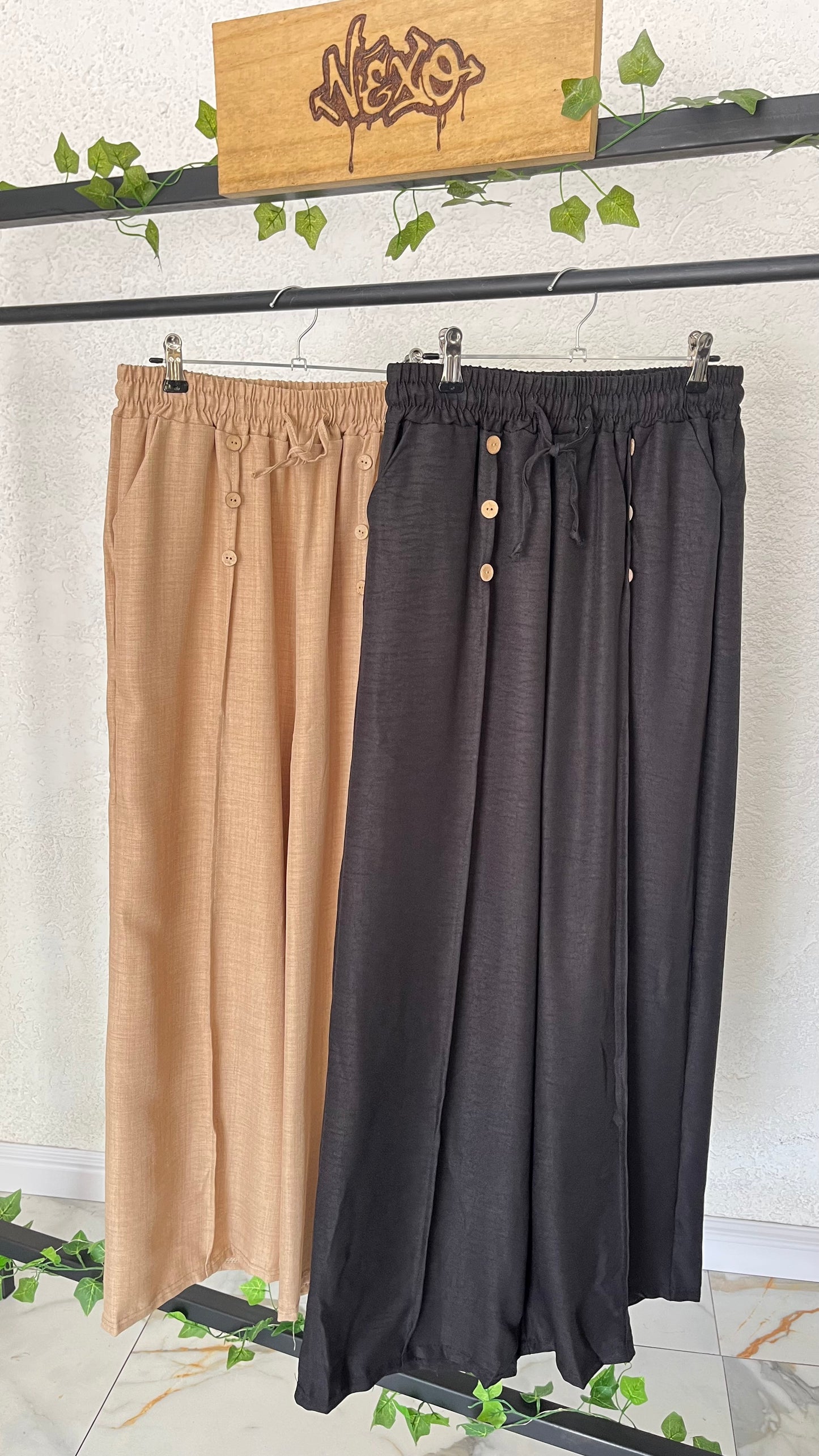 Pantalón “Éter” – Básico elevado