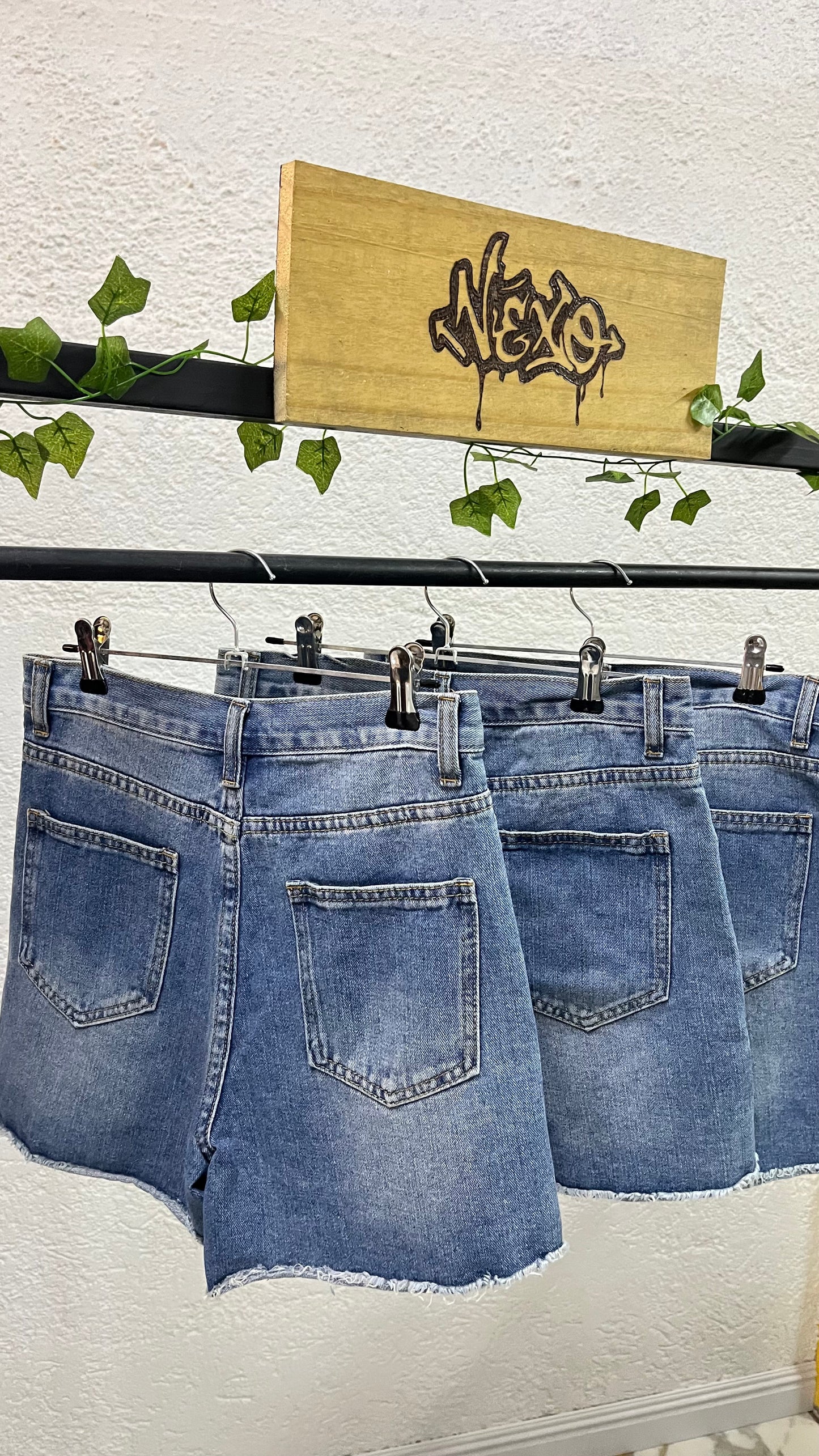 💙 Short Pollera Denim Icon