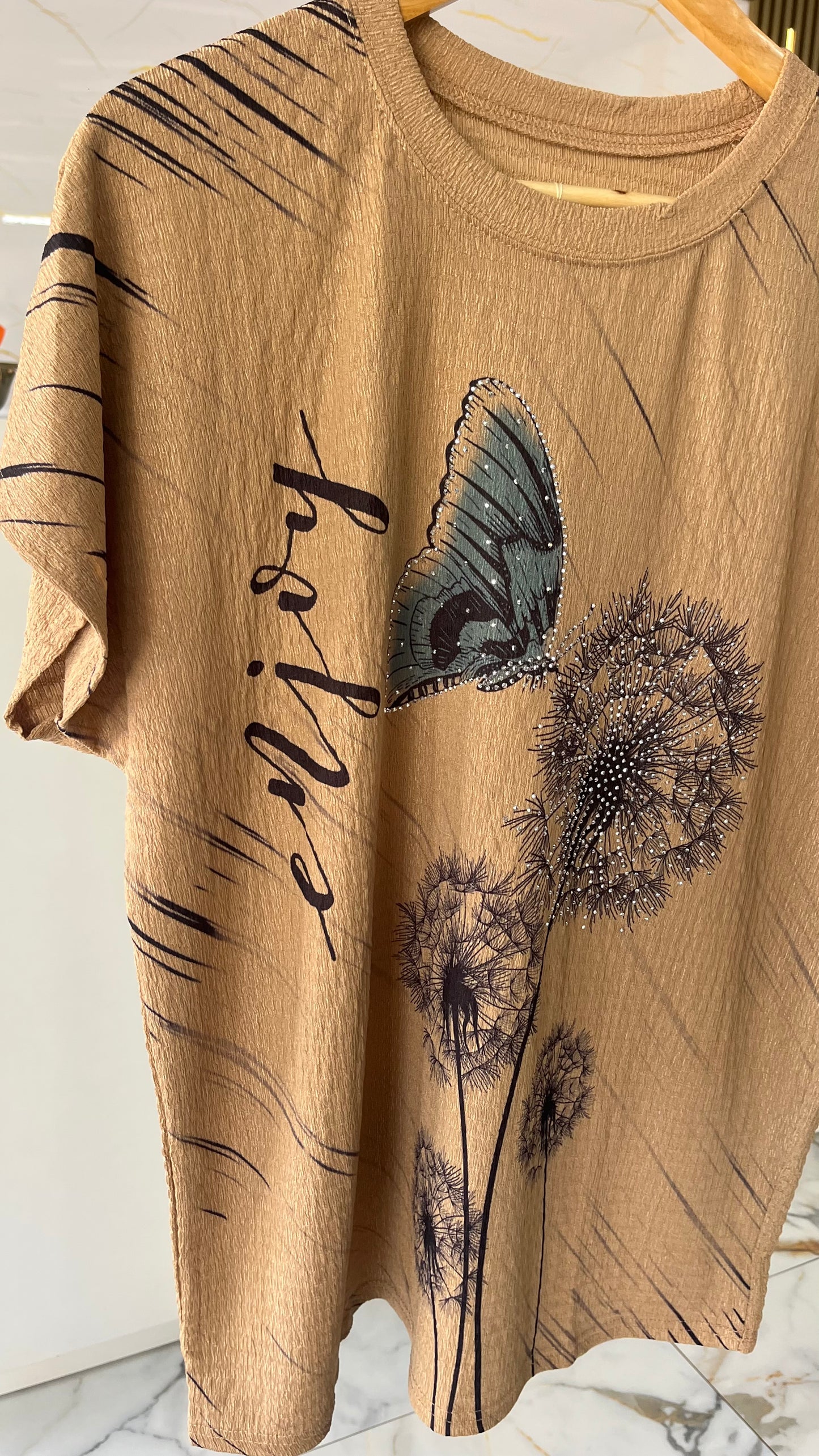 Blusa “Mariposa”- M hasta 2XL