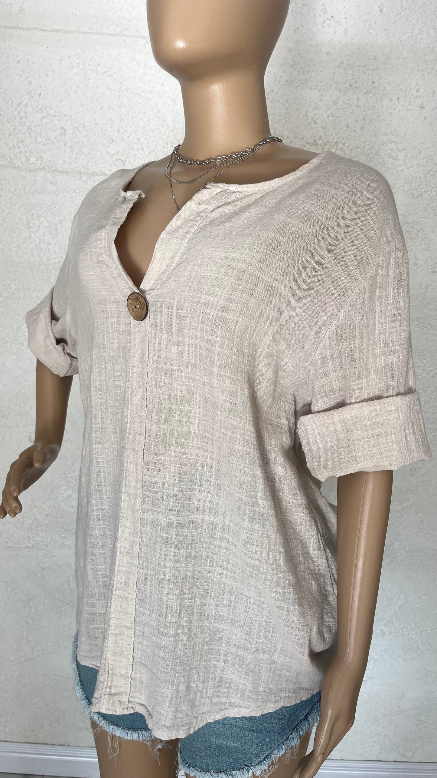 Blusa algodón Soft NATURA