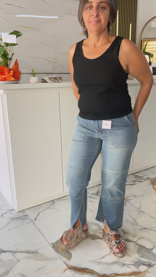 Jeans Tobillero Cut Stretch NEXO